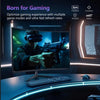 UG27 Curved Gaming Monitor - FHD 1920x1080P - 27 Inch- 200Hz - MPRT 1ms - HDMI 2.0 & DisplayPort 1.4 - Zwart