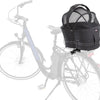 EVA Fietsmand Achterop - Zwart - Met Kussen en Kap - 48X29X42 cm