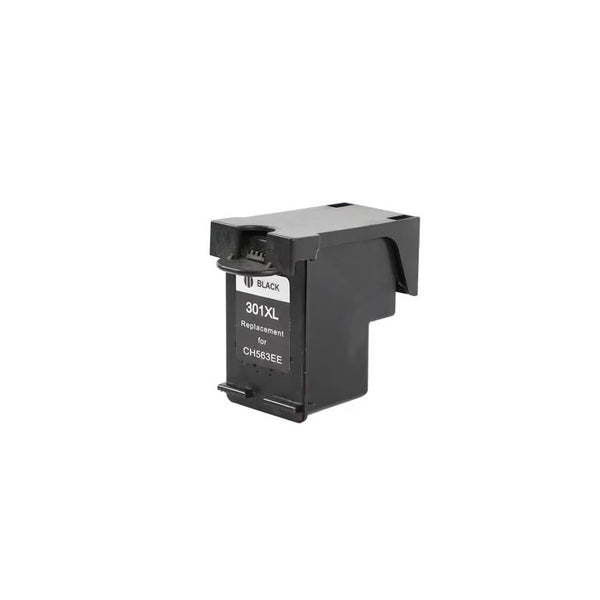 HP 301XL (CH563EE) BK inktcartridge zwart hoge capaciteit huismerk - met inktlevels