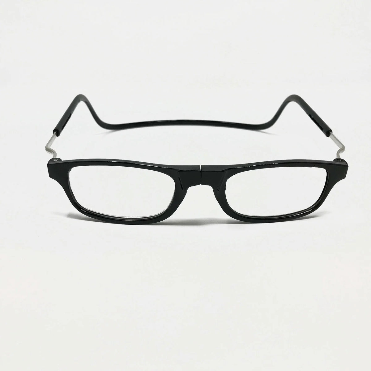 MENS Magnetic Hanging Spectacles Reading Glasses PD62-64 Black +1.5