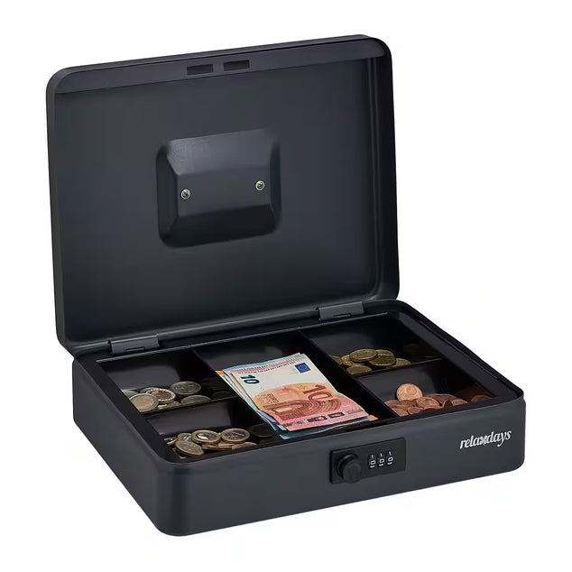 geldkassette met cijferslot