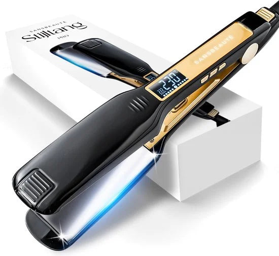 Professionele Stijltang - 2 in 1 - Krultang - Stijltangen - Hair Straightener - Snel Opgewarmd - 80℃ t/m 230℃ - Steilen & Krullen - Hot Comb - Haartang - Haar stijltang - ION technologie