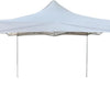 Partytent - 3 x 3 m - Easy Up Opvouwbaar - Waterdicht - Paviljoen - Inklapbare Tent met Draagtas - Partytent voor Tuin, Feest & Evenementen - Camping - Snelle Opzet - Wit
