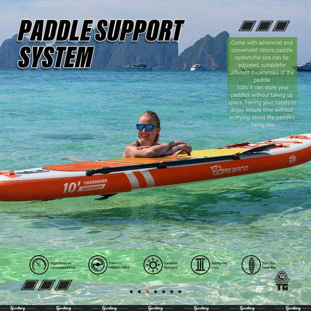 Opblaasbare stand-up paddleboards 305 x 76 x 15