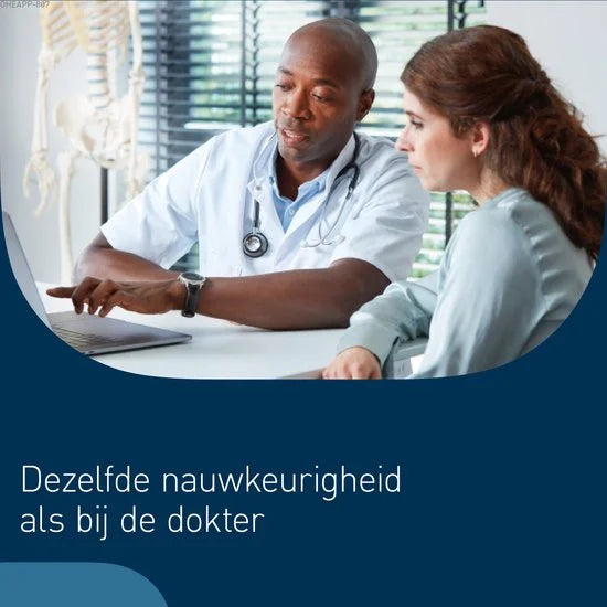 X2 Essential-Klinisch gevalideerde bloeddrukmeter bovenarm - Indicator voor hoge bloeddruk en onregelmatige hartslag -Medium manchet 22-32cm