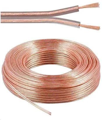 Kabel 2x2,5 mm 50m Luidsprekerkabel Koper