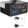 USB 3.0/C laptop-dockingstation voor notebooks met dubbele video-uitgang (HDMI en DVI/HDMI/VGA)