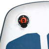 Ultra-compact and stable 10-foot (max. 130-kg) SUP white and blue