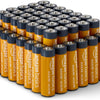 Basics 96 Pack AA High-Performance Alkaline Batteries, 10-Year Shelflife