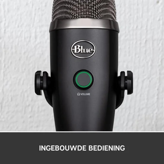 Yeti Nano - USB Microfoon voor Streaming en Recording - Blackout