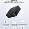 USB C oplader, 120 W USB C voeding, PD oplader met PPS, GaN snellader