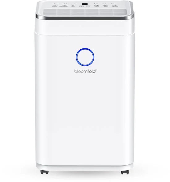 Luchtontvochtiger - 25L per Dag - Incl. Was-droog Functie - Geschikt voor Woonkamer, Slaapkamer, Kelder & Badkamer - Dehumidifier - Wit