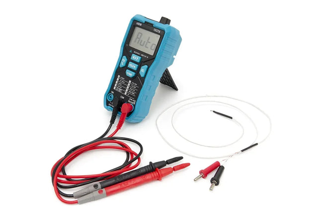 Professionele Digitale Multimeter Met Kabelvinder Functie en LED Verlichting – Model 2