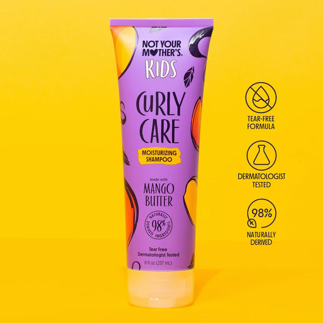 Kids' Curl Shampoo with Tear-Free Formula - 8 fl oz: Paraben-Free, Sulfate-Free, Vegan