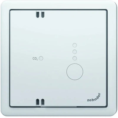 655000835 - draadloze CO2 sensor RF67 - inbouw incl. afdekraam - wit