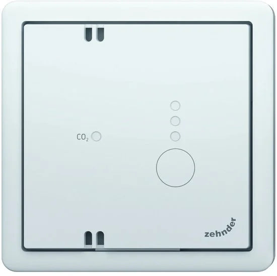 655000835 - draadloze CO2 sensor RF67 - inbouw incl. afdekraam - wit
