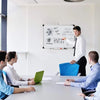Whiteboard Drywipe Magnetic With Pen Tray And Aluminium Trim, 90 Cm