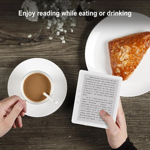 5.8" E-Reader, HD Touch Screen Carta E-Ink, WIFI, 32 GB ROM