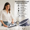 Stoomstrijkijzer met Stoomgenerator - Wit - 2200W - 1.5L Uitneembare Watertank - 100 g/min Stoomproductie - Keramische Zoolplaat - 3.0 Bar Stoomdruk - Anti-Oververhitting