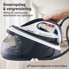 Stoomstrijkijzer met Stoomgenerator - Wit - 2200W - 1.5L Uitneembare Watertank - 100 g/min Stoomproductie - Keramische Zoolplaat - 3.0 Bar Stoomdruk - Anti-Oververhitting