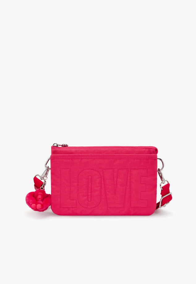 Kipling Riri 1l Schoudertas Roze Man