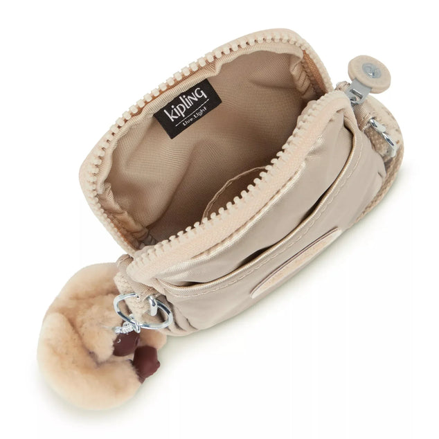 TALLY Telefoontas Verstelbare Schouderriem Starry Gold Metallic