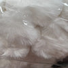 Rib Rabbit Fur Plaid Ecru/Wit 240 x 200