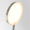 Vloerlamp Platu 3351ST – stalen design leeslamp, hoogte verstelbaar (115-132 cm), met dimbare LED verlichting en draaibare arm, merk Mexlite