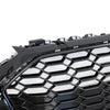 glanzend zwarte sportgrill (S4 / OEM-Style) Audi A4 (Type B9 Facelift)