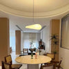 60cm Japandi-hanglamp – 1st - Natuurlijk zijde, boho-design voor de woonkamer, eetkamer of slaapkamer