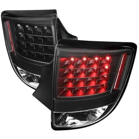 Black LED Tail Lights Compatible with 2000-2005 Toyota Celica  Left + Right Pair Assembly