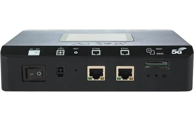 AMR105X 5G Wi-Fi 6 dual-SIM-router met 5G-antenne voor 12/24 V, antennekleur: wit