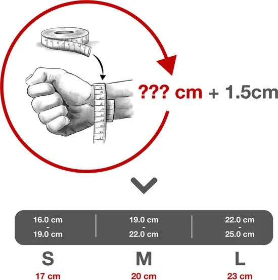 Merkarmband Heren [Spirit] - Zwart 23cm - Cadeau-Idee Vriend