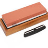 Dubbelzijdige Wetsteen Set 400/1000 & 3000/8000 – Premium Slijpsteen – Antislip Basis – Messen & Gereedschappen