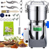Elektrische Graanmolen - Kruidenmolen - Moutmolen - Specerijenmolen - Spice Grinder - Kruidenmolen Elektrisch - 800G - 2500W/220V - RVS