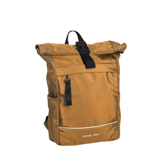 DRS25.1503 Ballarat Rolltop Backpack L 16 mustard