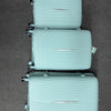 3 set delig koffers 1620 Turquoise