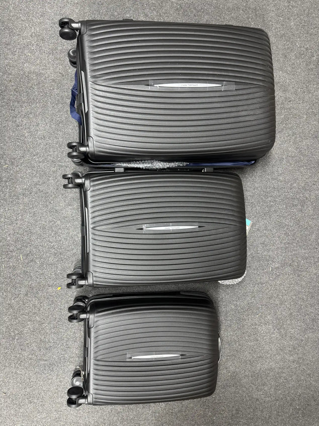3 delig koffer set Black 20'' 24'' 28'' 1620