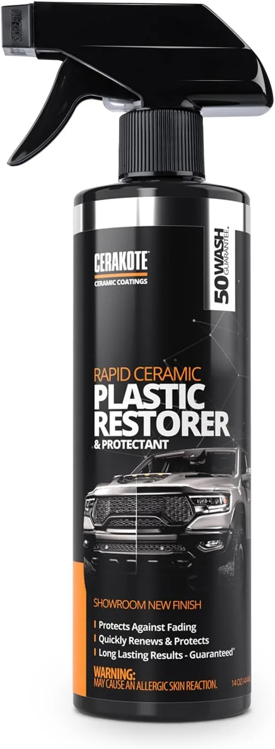 Rapid Ceramic Plastic Restorer and Protectant Spray, 14 oz