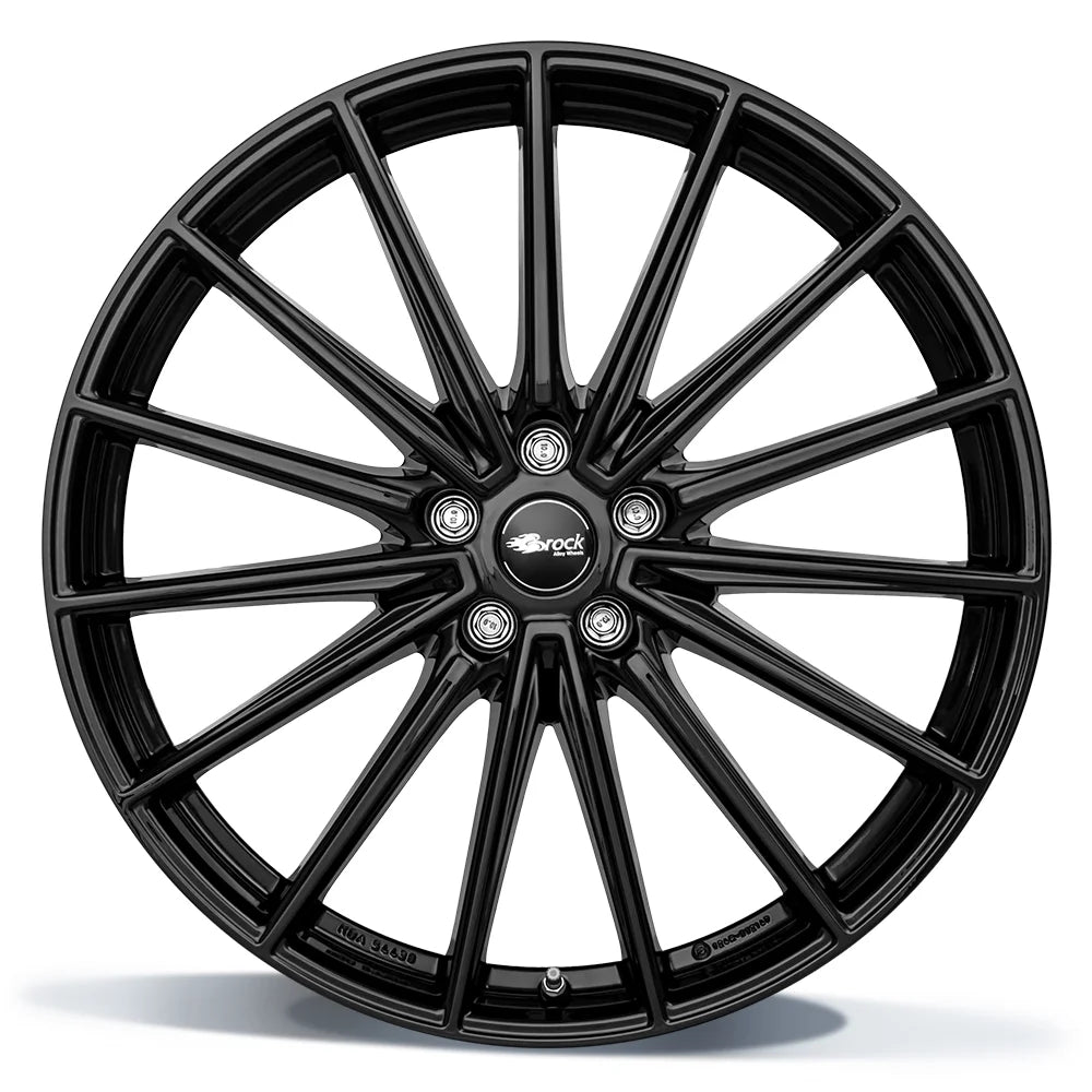 Velg B43 ZWART GLANZEND KBA 55266 21'