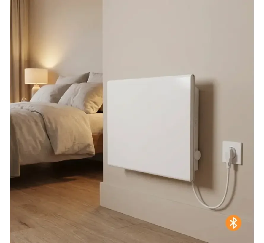 250W Eco Basic elektrische convector kachel met Bluetooth (IP24)