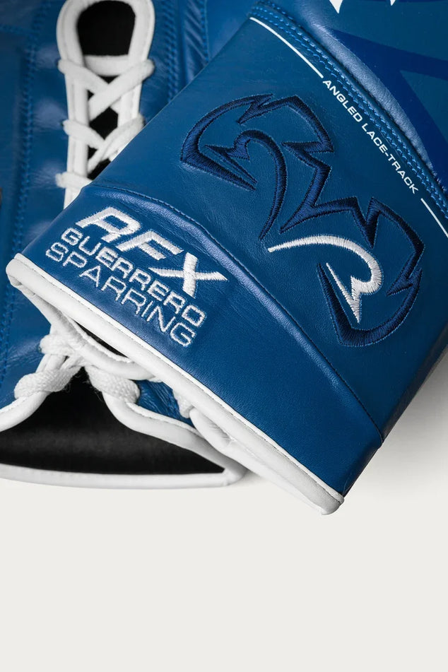 RFX-Guerrero HDE-F Lace-Up Sparring Gloves - 16 oz. - Blue