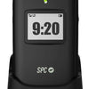 POLARIS - 4G mobiele telefoon voor senioren met grote toetsen en noodoproepknop, compatibel met app voor externe toegang Care (iOS en Android), GPS-tracking en veiligheidswaarschuwingen