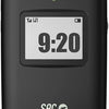 POLARIS - 4G mobiele telefoon voor senioren met grote toetsen en noodoproepknop, compatibel met app voor externe toegang Care (iOS en Android), GPS-tracking en veiligheidswaarschuwingen