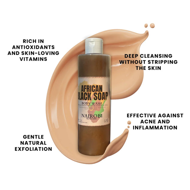 BLACK SOAP BODY WASH 250ml