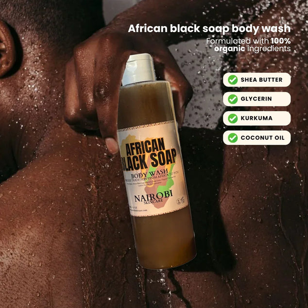 BLACK SOAP BODY WASH 250ml