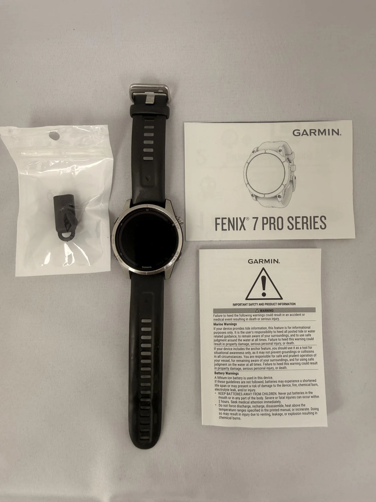 Fenix 7s Pro Solar - Smartwatch - Sporthorloge - Zon oplaadbaar - Tot wel 14 dagen Batterij - 42mm - Zilverkleurig
