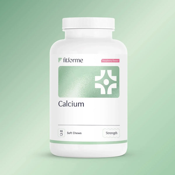 Calcium Soft Chew 90 tabletten Framboos