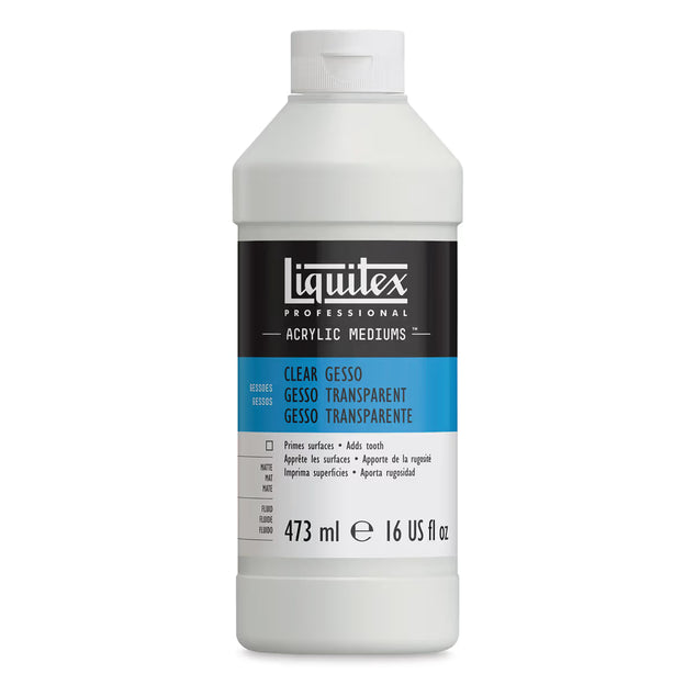 Liquitex Acrylic Clear Gesso  16 oz.