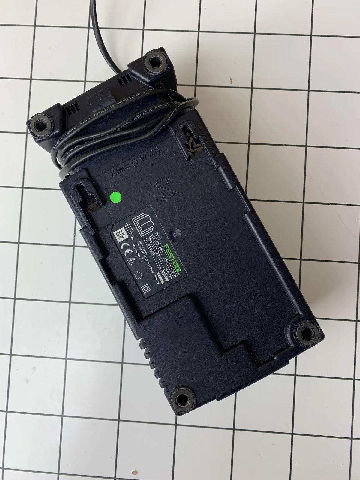 Festool SCA 16 Sneloplaadapparaat - 10,8V - 14,4V - 18V